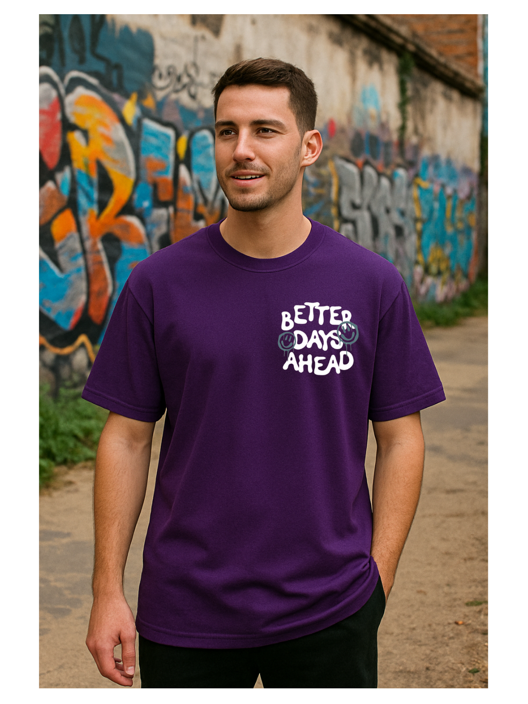Better days ahead Oversized T-Shirt