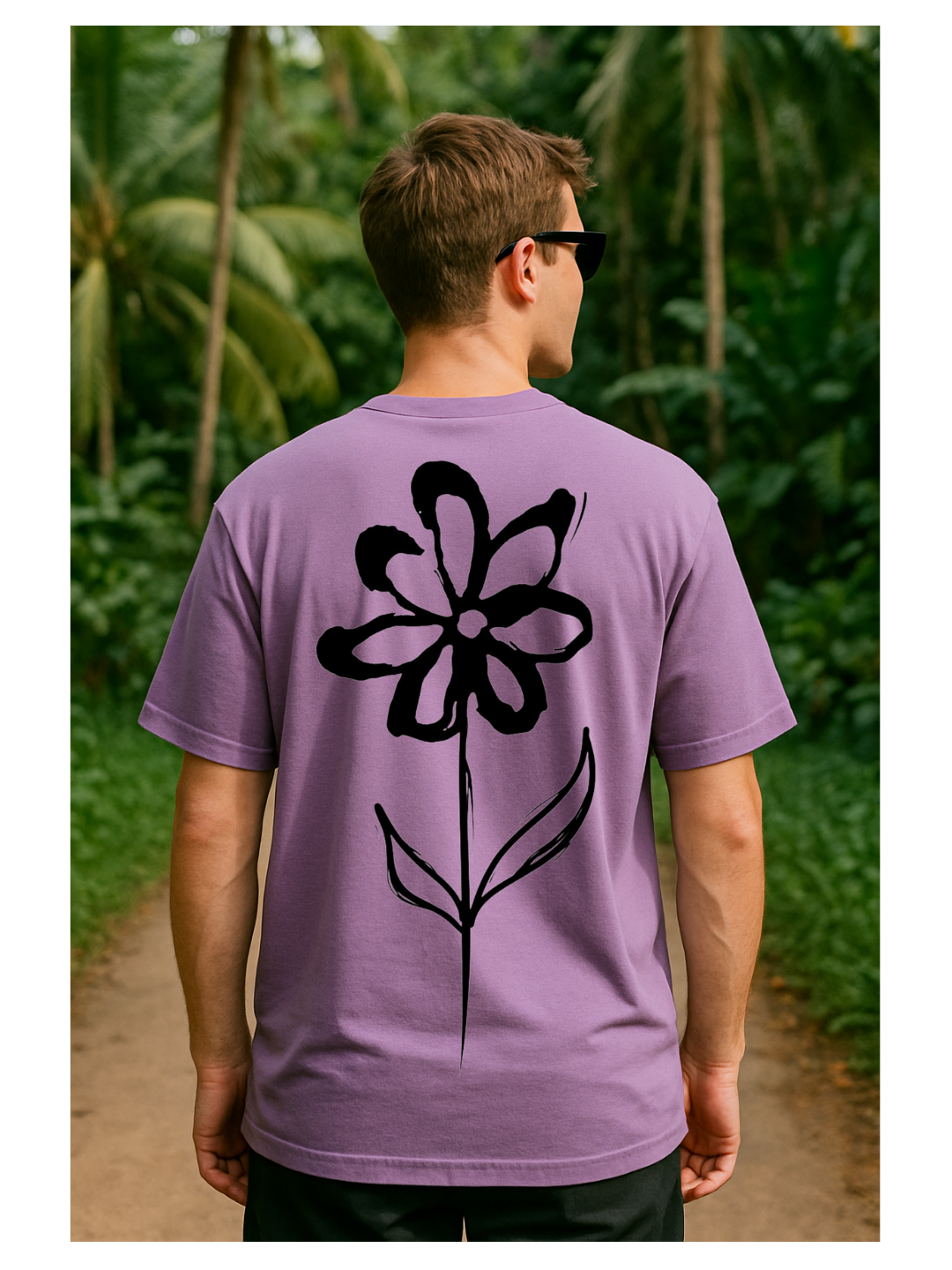 Flower Oversized T-Shirt