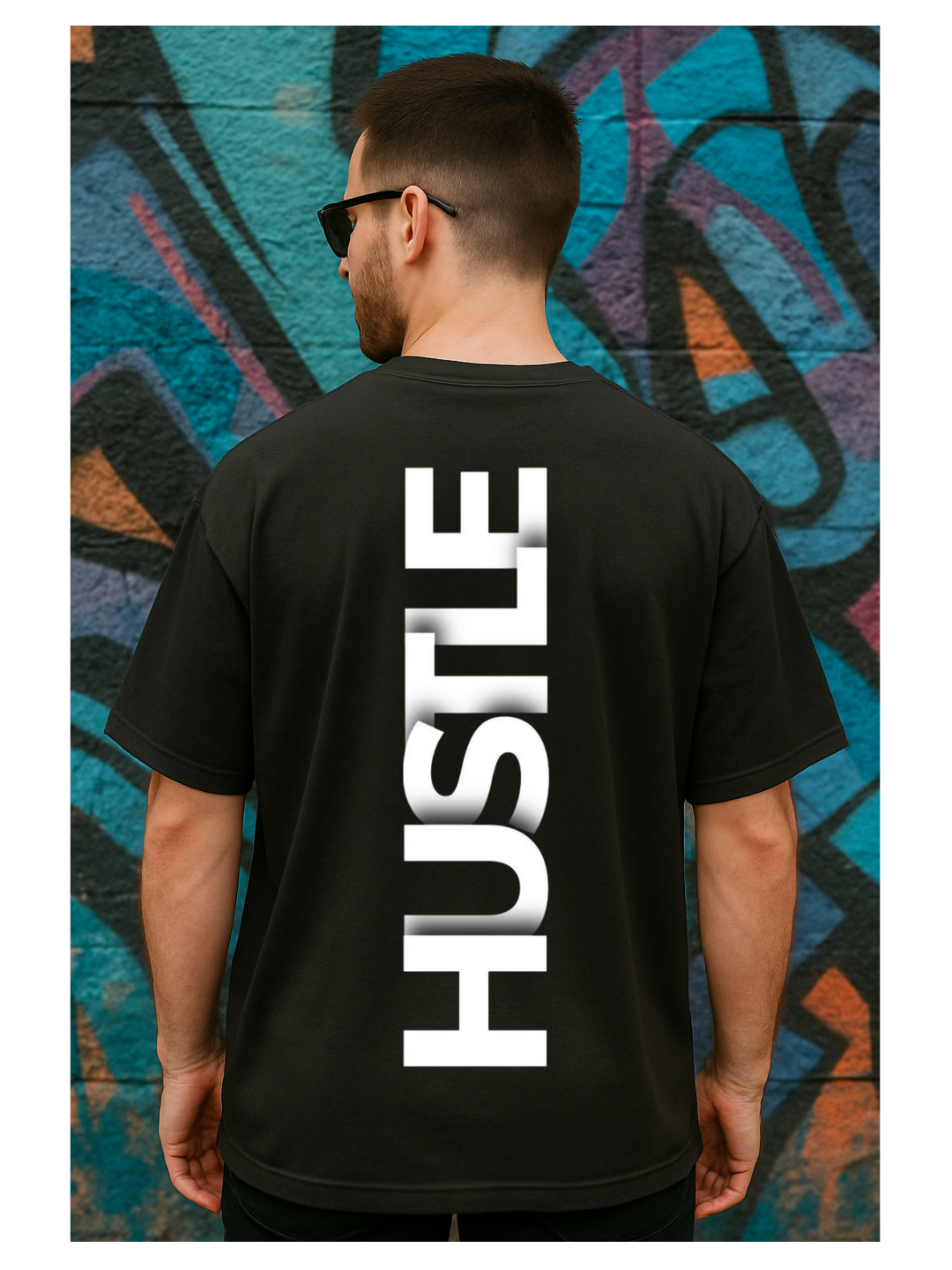 Hustle Oversized T-Shirt