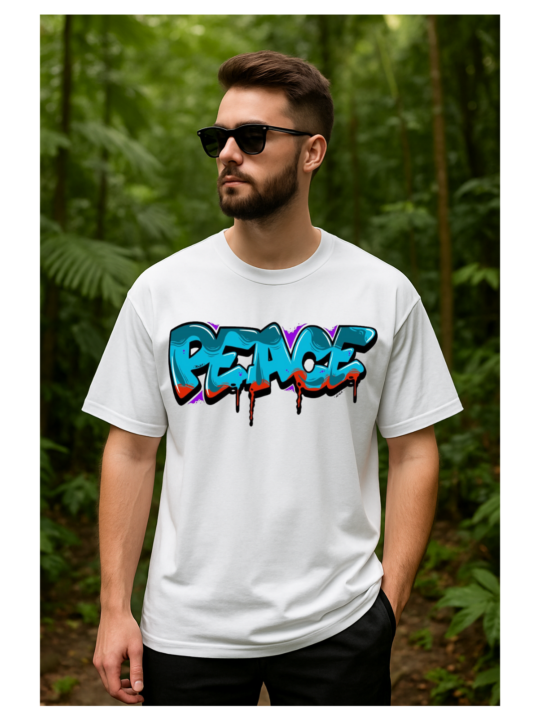 Peace Oversized T-Shirt