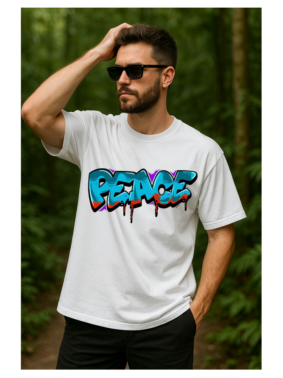 Peace Oversized T-Shirt