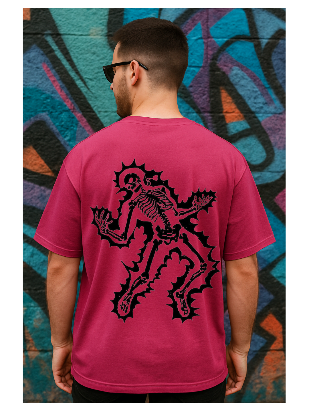Skeleton Oversized T-Shirt