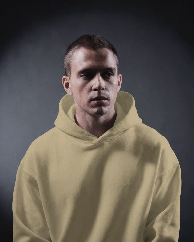 Beige Rich Hoodie