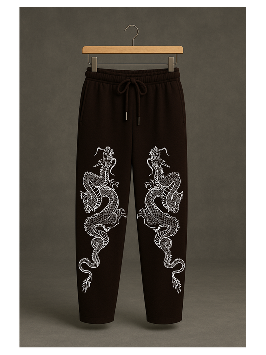 Brown Dragon Joggers