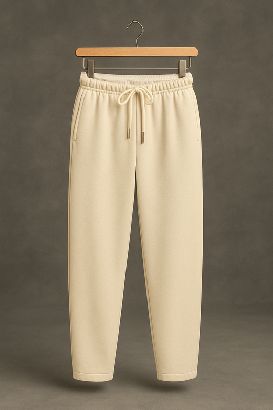 Off-white Plain Joggers