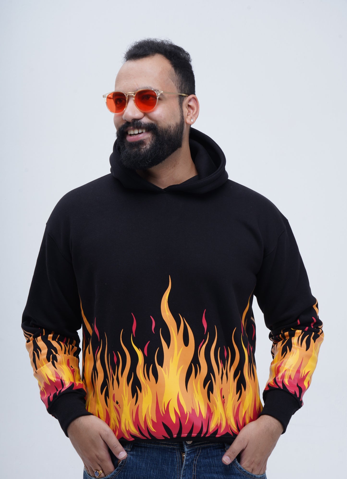 Hoodie on Flame