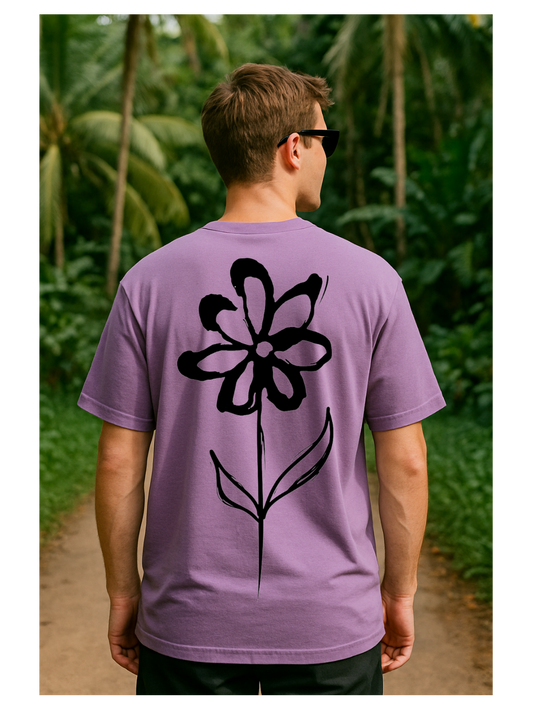 Flower Oversized T-Shirt