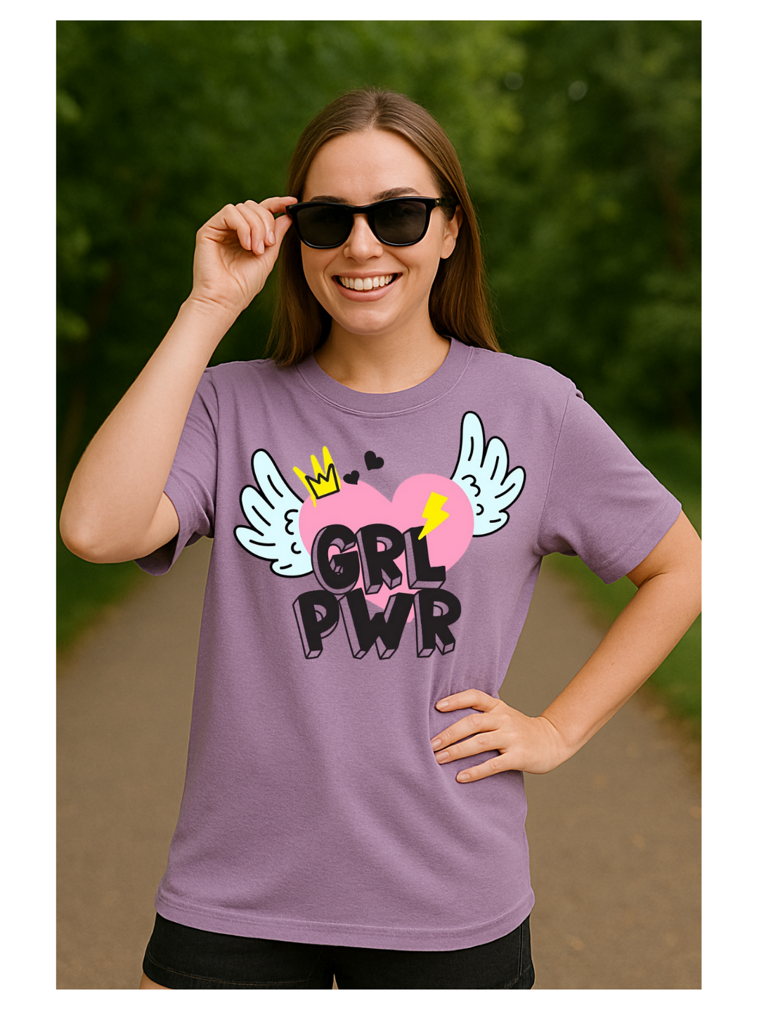 Girl Power Oversized T-Shirt