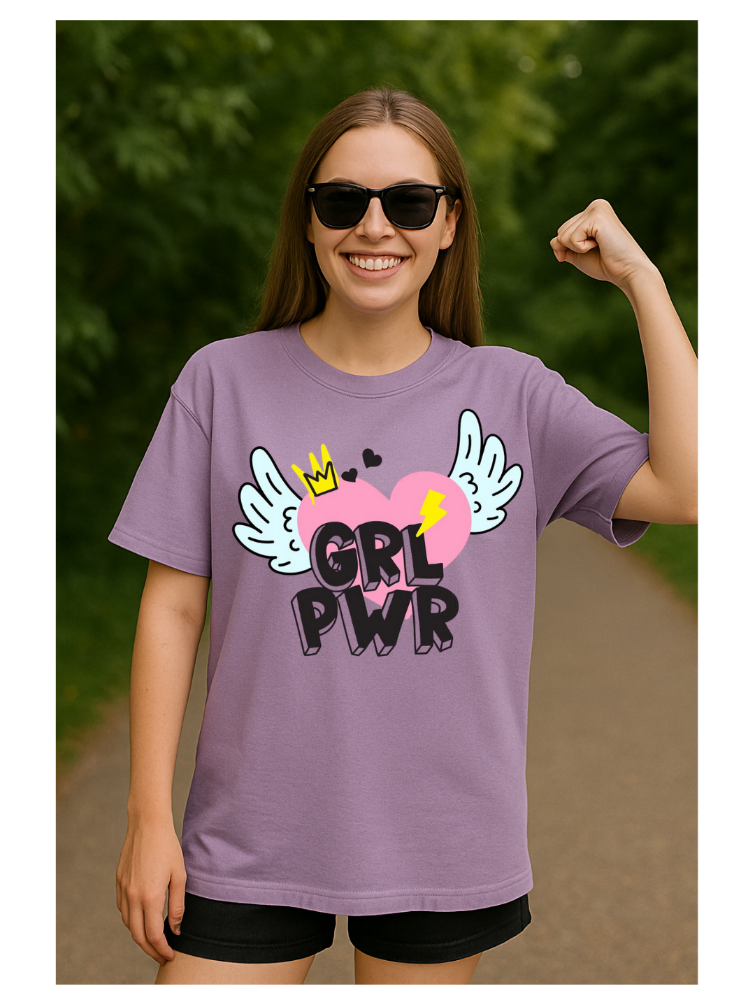 Girl Power Oversized T-Shirt