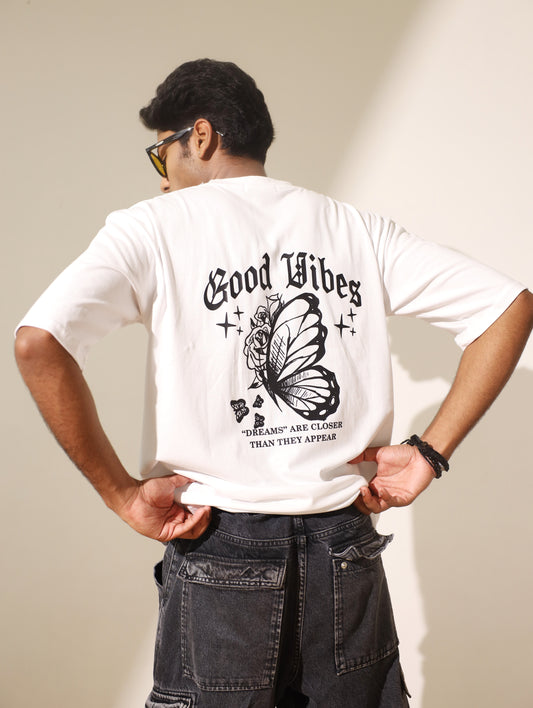 Good Vibes Unisex Oversized T-Shirt