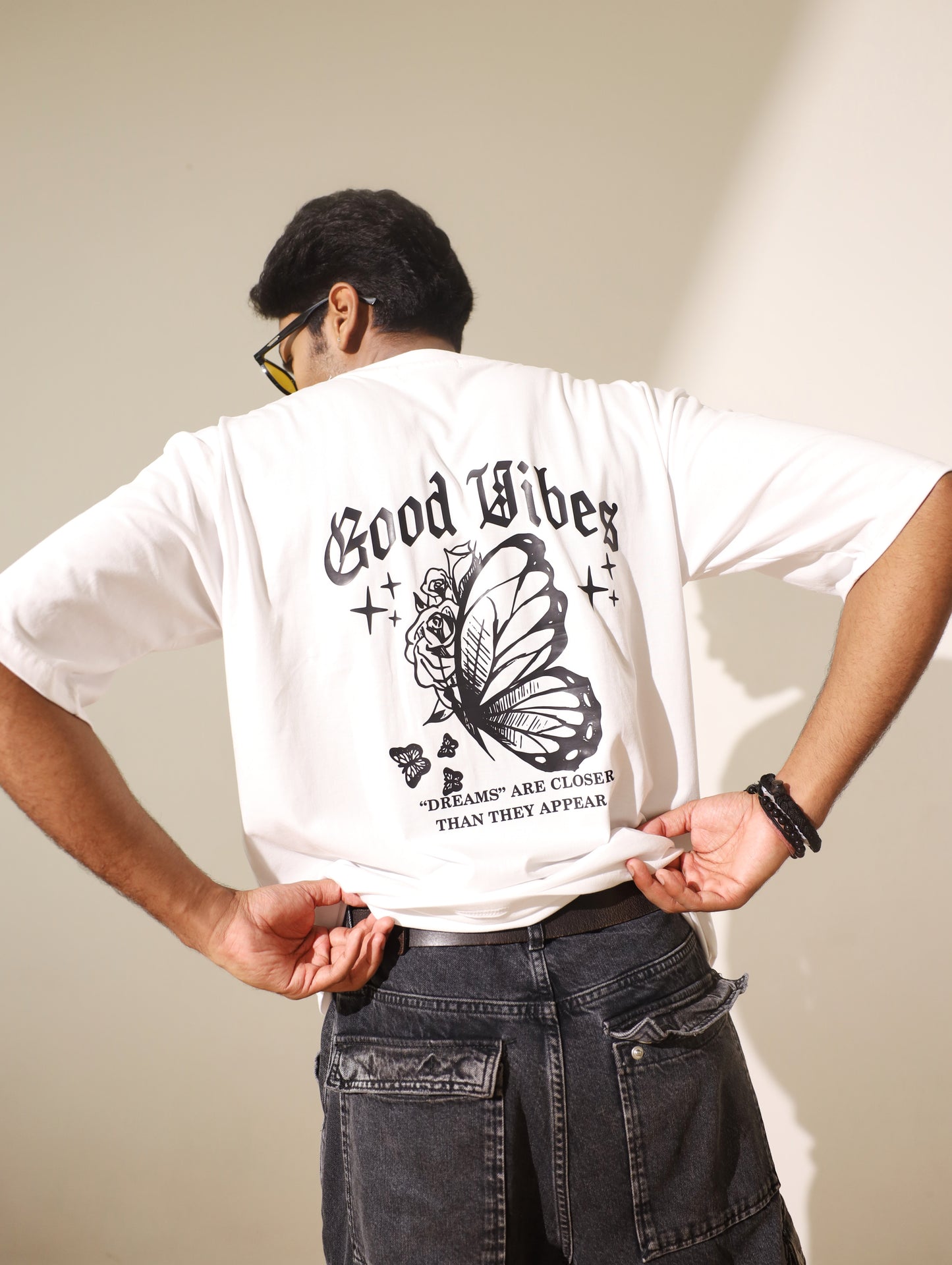 Good Vibes Unisex Oversized T-Shirt