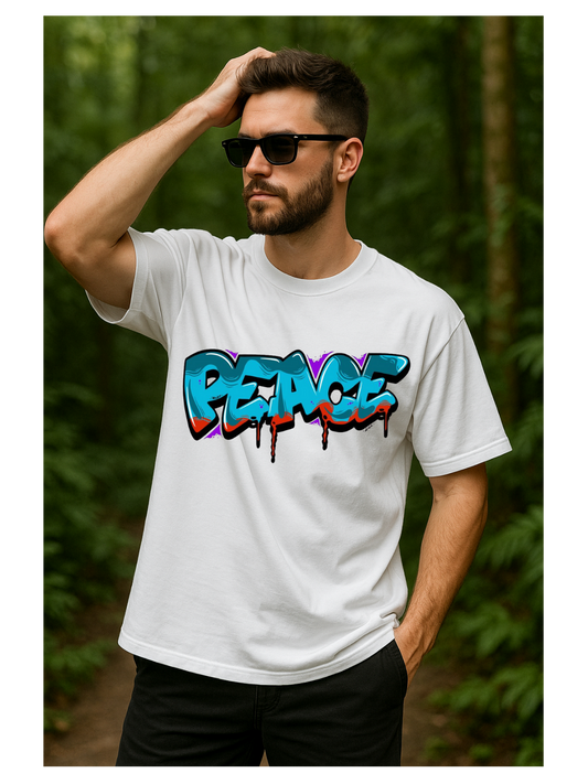 Peace Oversized T-Shirt