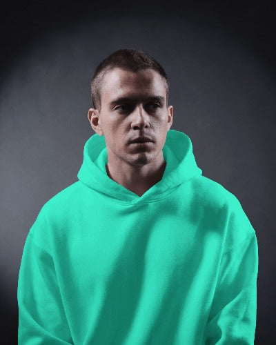 Aqua Green Rich Hoodie